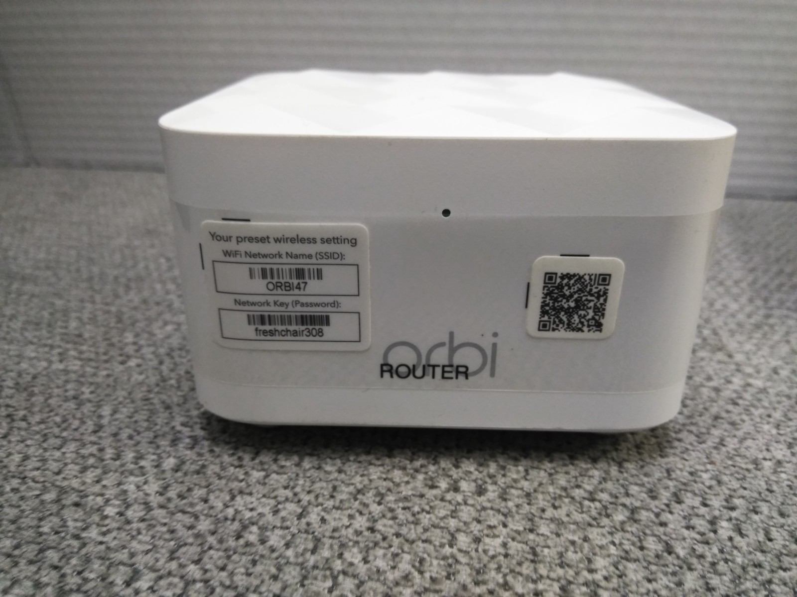 Netgear Orbi RBR 10 Wifi Router As Pictured No Power Cord Still in factory wrap