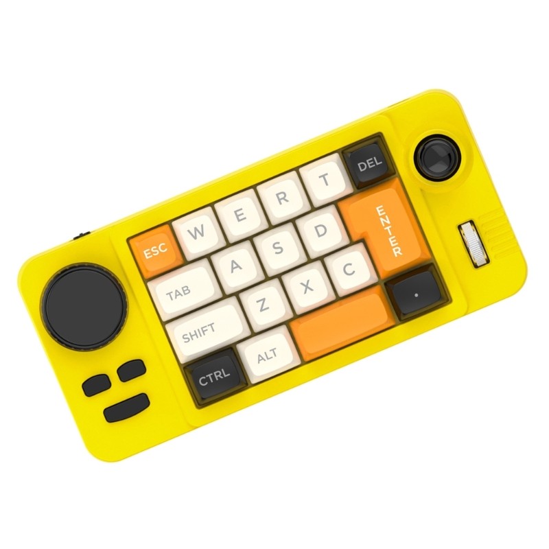 Mechanical Keyboard For Gaming 19 Key Programmable Joystick two Scroll Controls