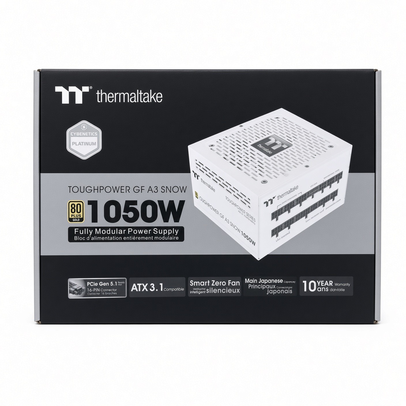 Thermaltake ATX 1050W 80+ Gold Full Modular GF A3 White PS-TPD-1050FNFAGU-N