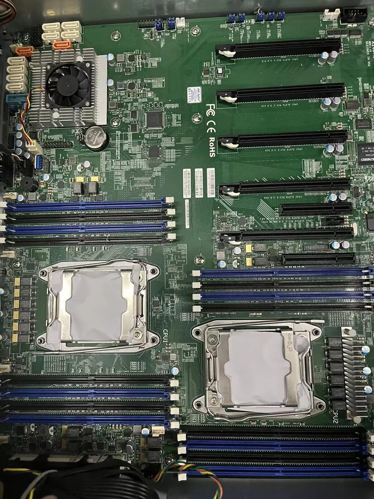 Supermicro X10DRG-Q DDR4 Server Motherboard Intel C612 Dual Xeon LGA2011 -V3 V4