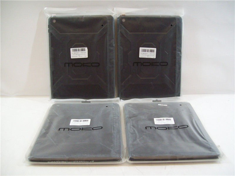 MoKo Tablet Case for Apple iPad 10.2 Inch 2019 Black New Sealed, Lot of 4