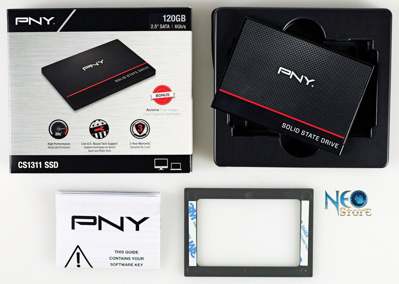 PNY CS1311 SSD7SC120GCS13 120 GB 2.5 in SATA III Solid State Drive 95% health