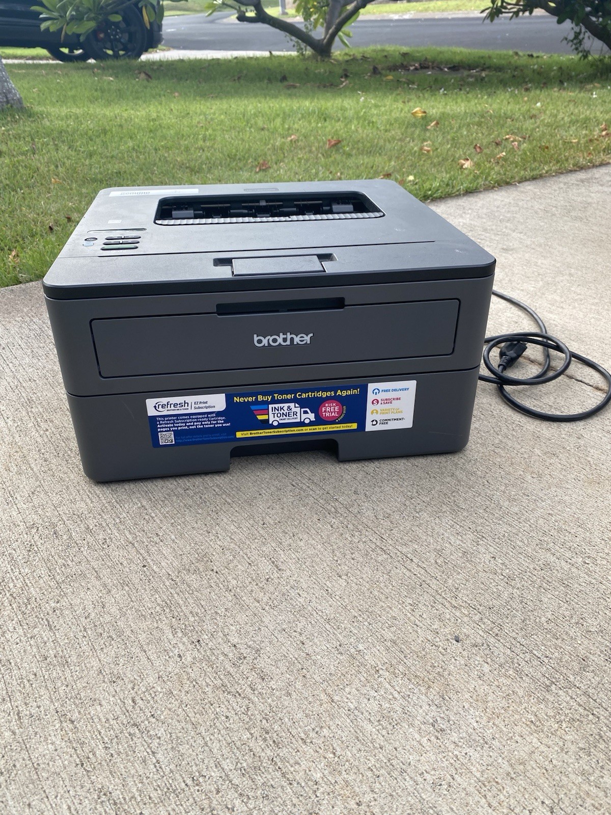 Brother HL-L2370DW Wireless Monochrome Laser Printer 1542 Page Count
