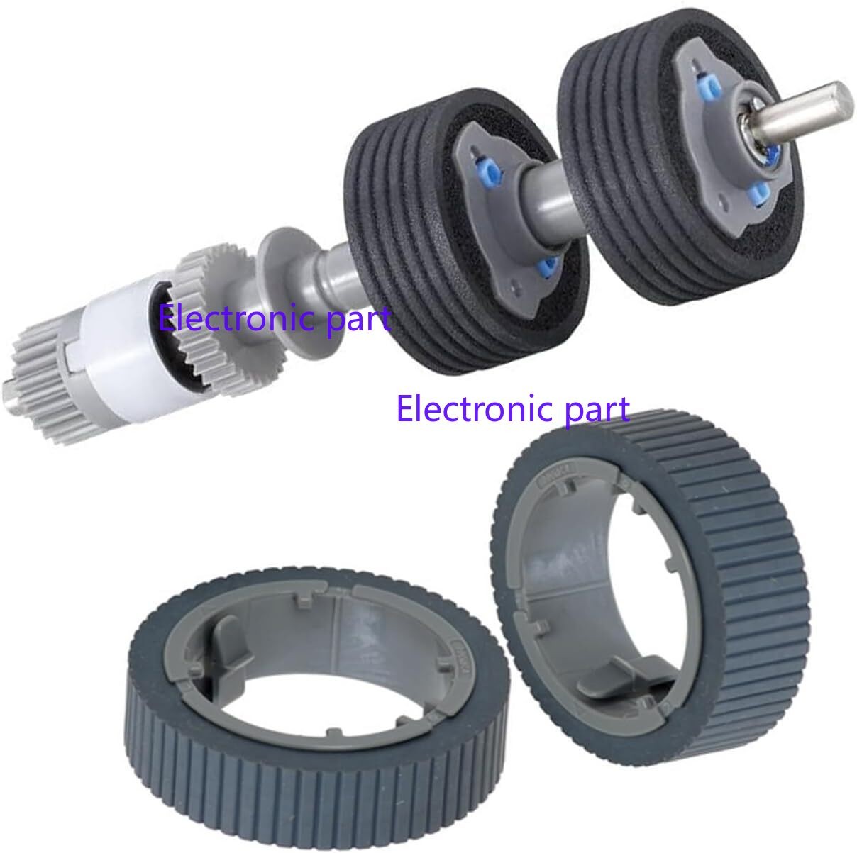 PA03810-0001 PA03670-0002 Brake Pick Roller Kit Fi-8170 Fi-8190 Fi-8250 Fi-8270