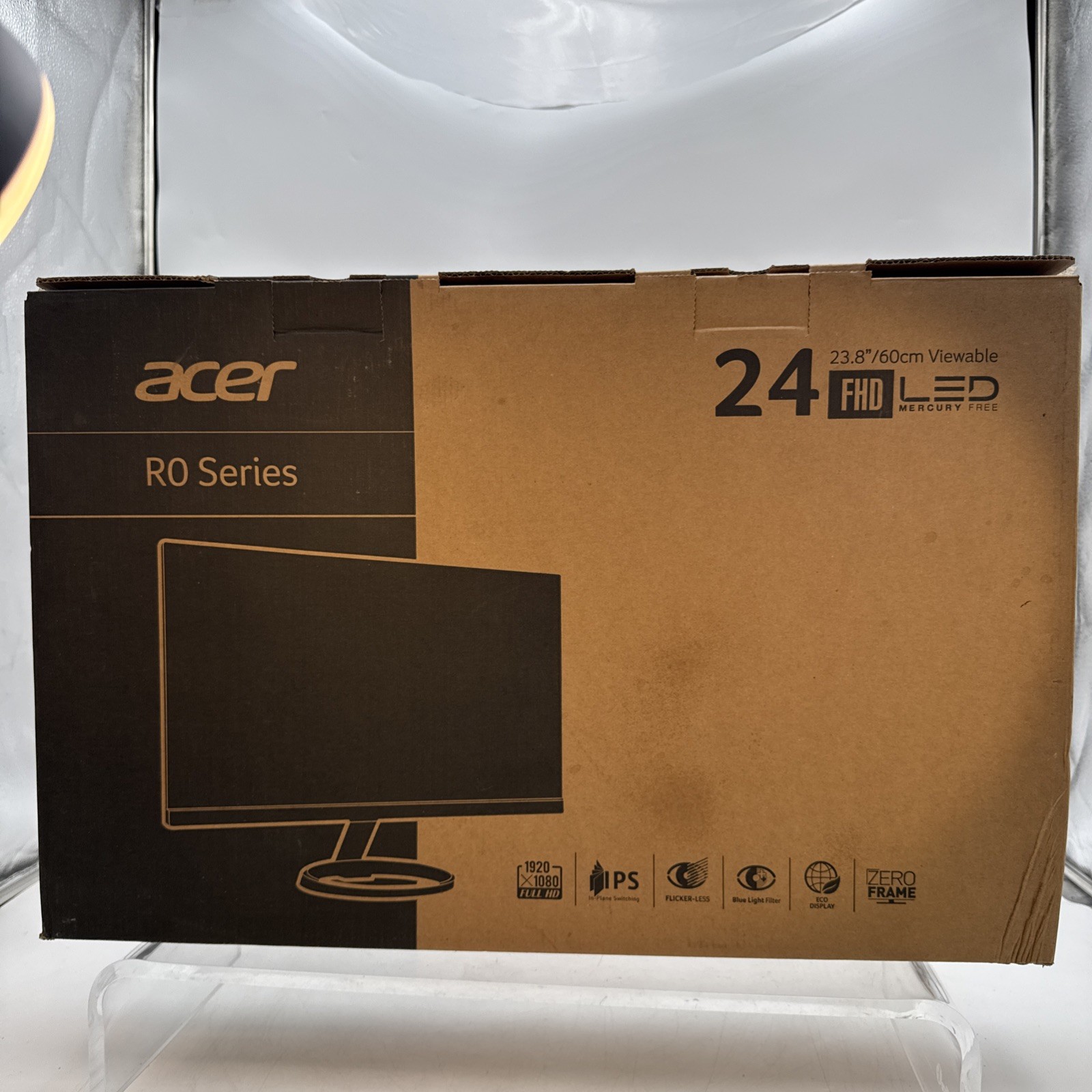 New ACER 24 RO series, PC Monitor Model # R240HY - Sealed In Original Plastic