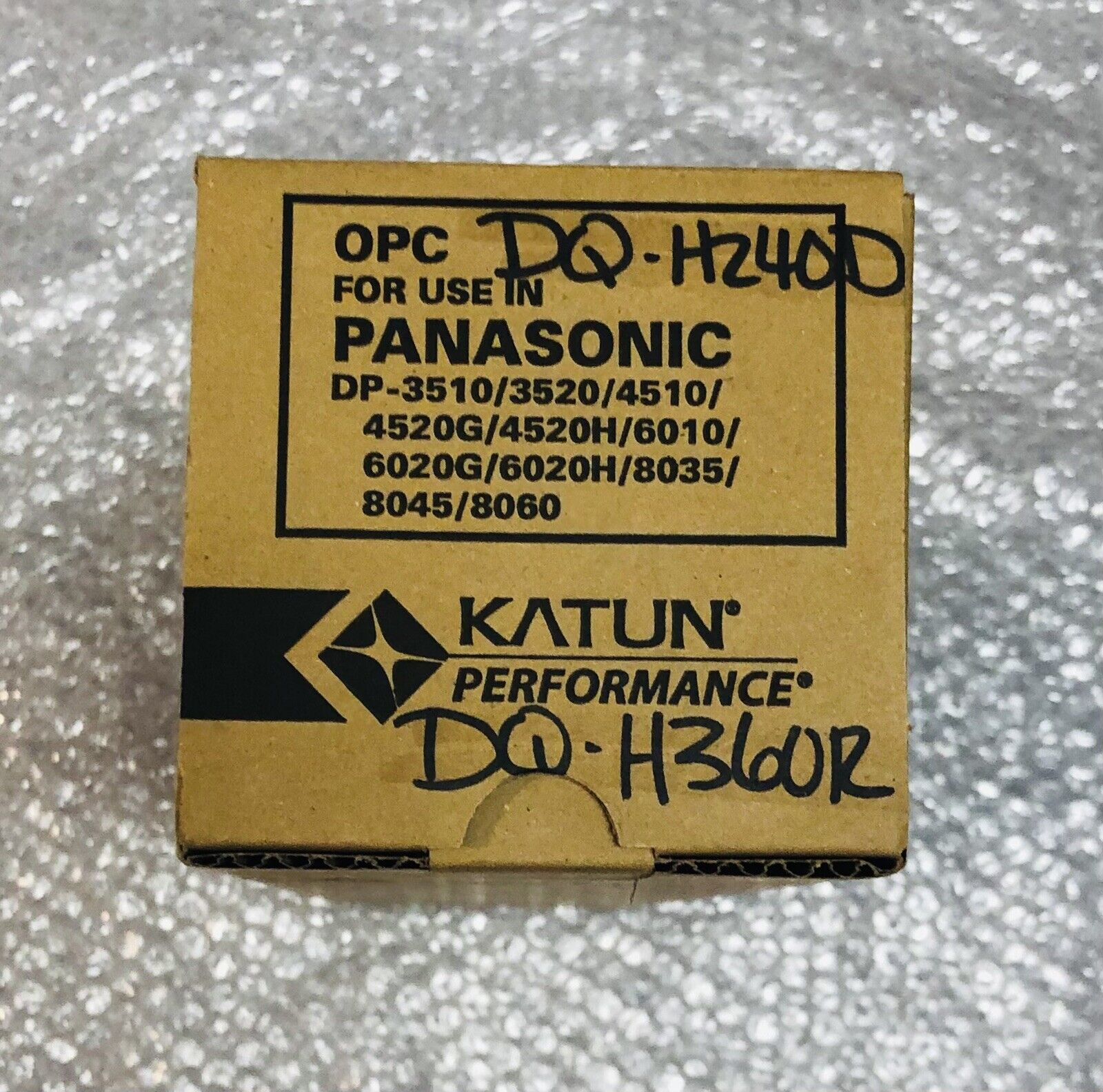 NEW Katun OPC Drum Unit DQ-H240D (DQ-H360R) Compatible With Panasonic Models