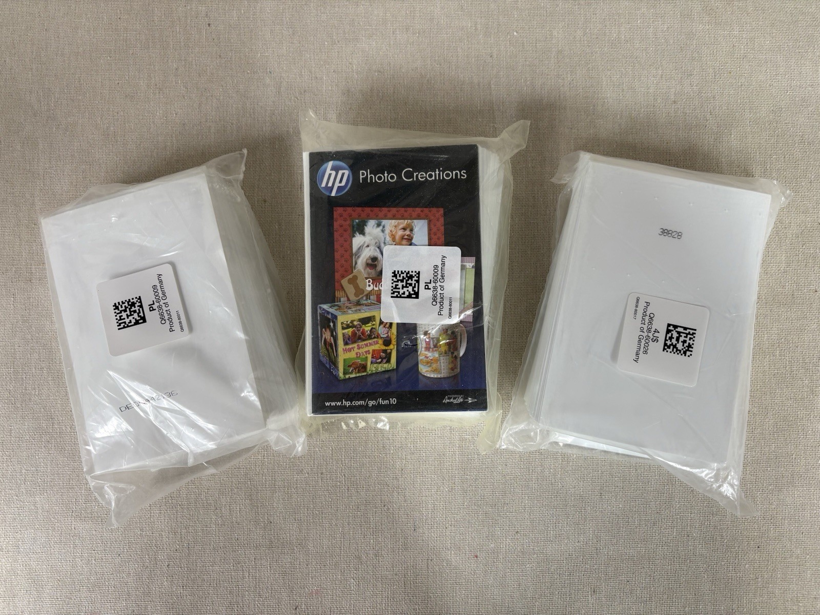 HP Photo Creations 4x6 Glossy Photo Paper 3 Packs Of 150