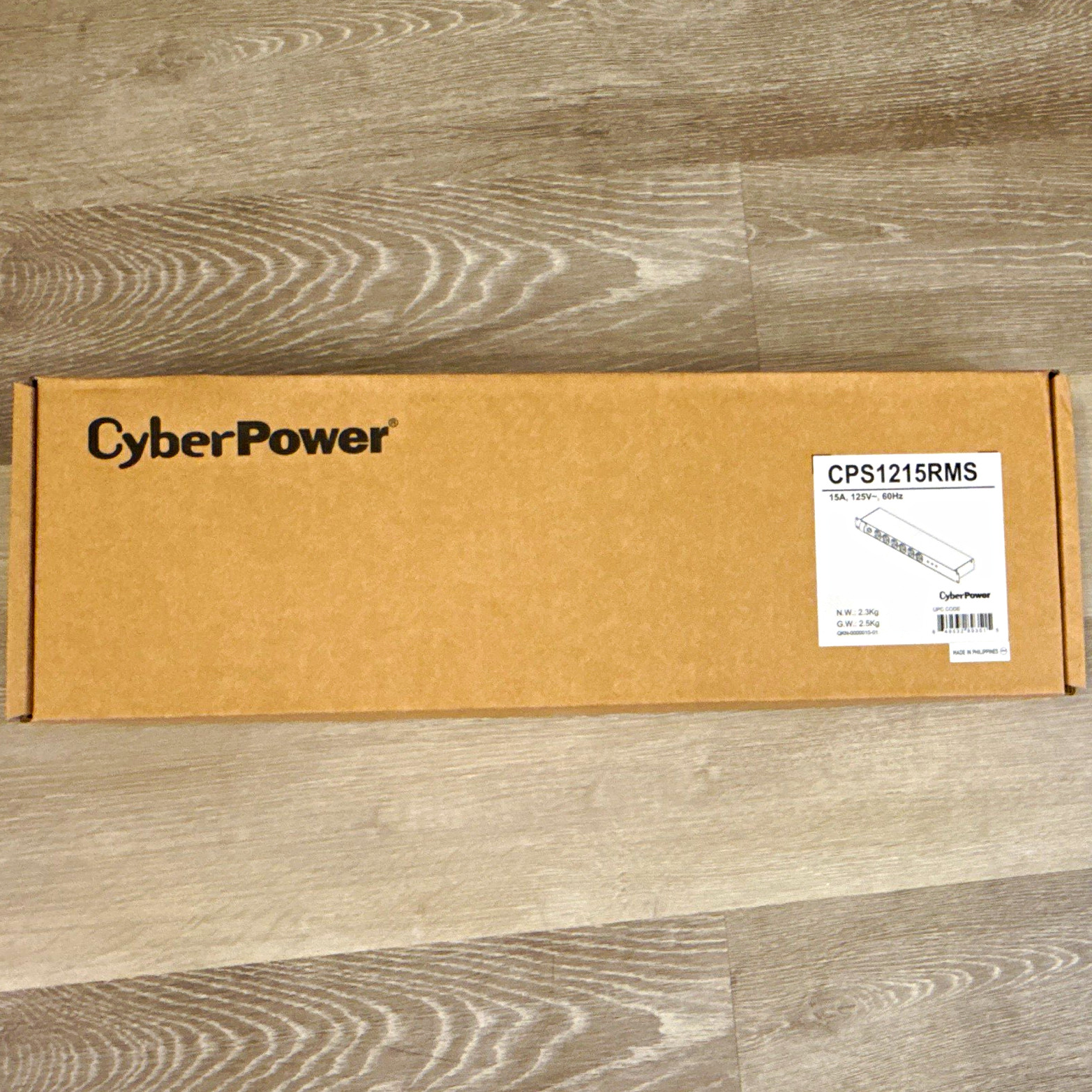 CyberPower CPS1215RMS 12-Outlet Surge Protector 1800J 15A 125V 15ft