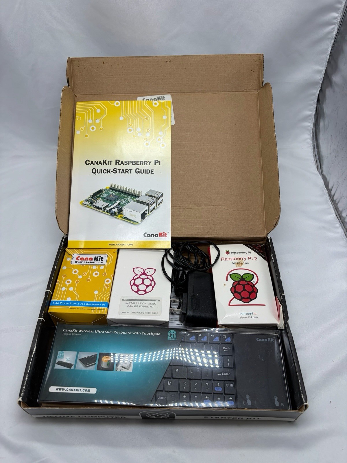 Raspberry Pi 2 Model B Single Board Computer - 1GB Element 14