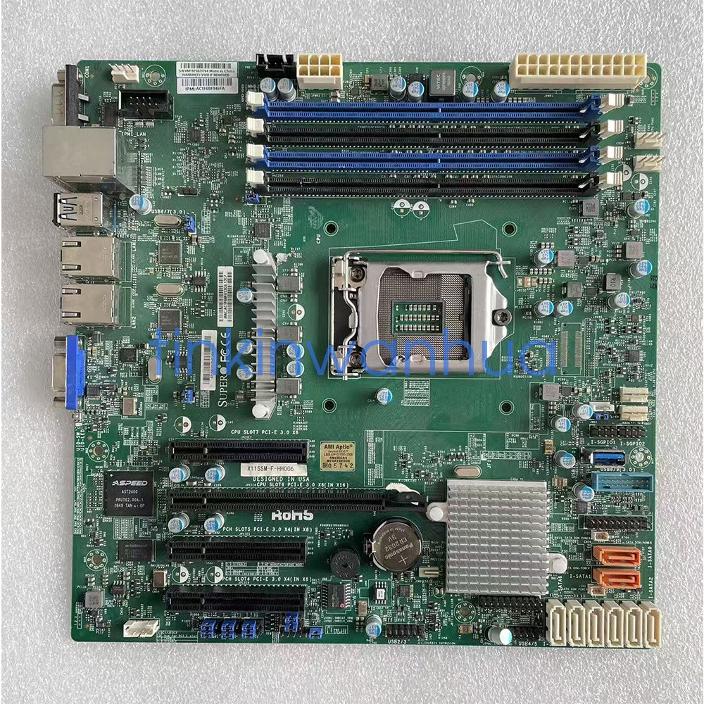 For Supermicro X11SSM-F-HH006 Server Motherboard