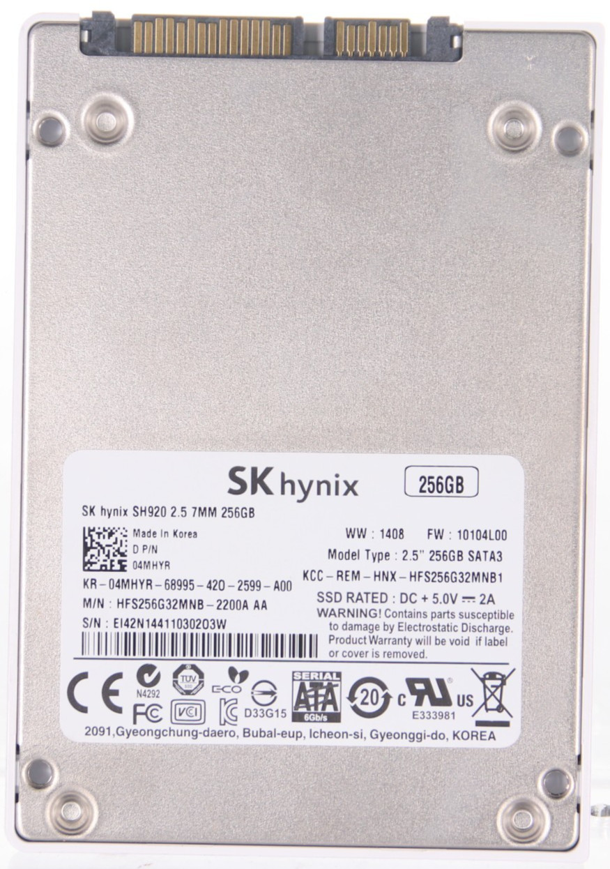 4MHYR Dell Hynix 256 GB SSD 2.5" SATA Solid State Drive
