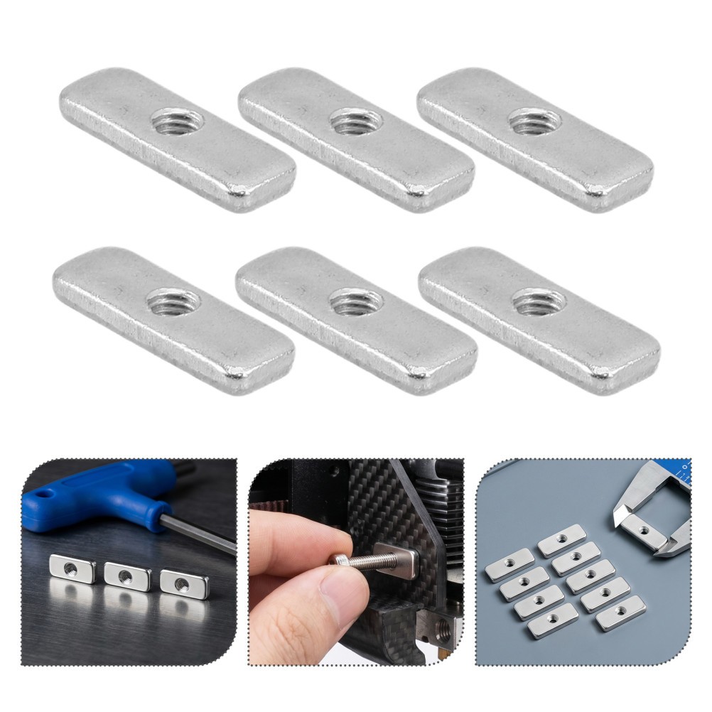 10pcs M3 Rectangular Retainer Plates Compatible with Voron V0 , Metal