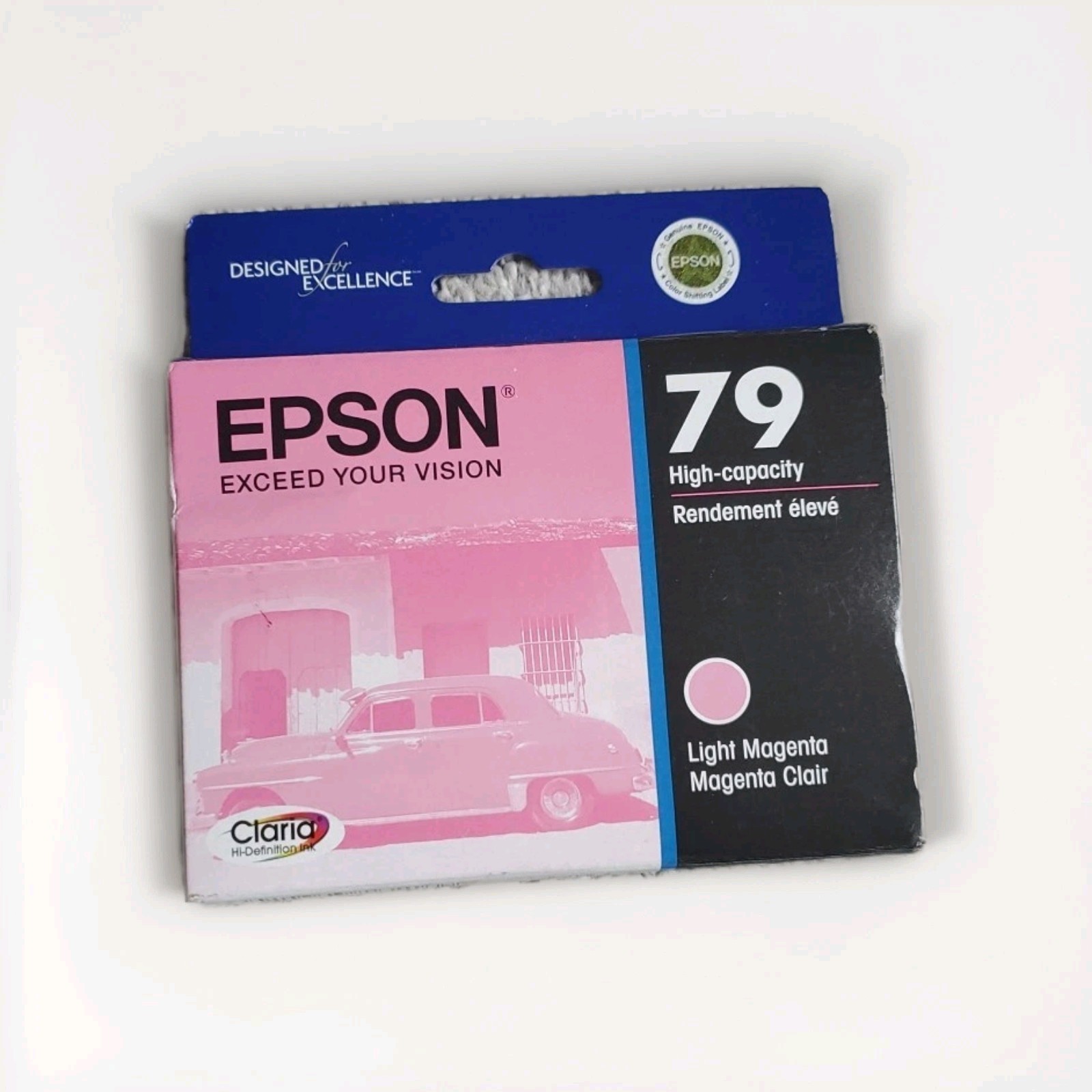 NEW SEALED Epson 79 Claria Hi-Definition Light Magenta Ink Cartridge T079620
