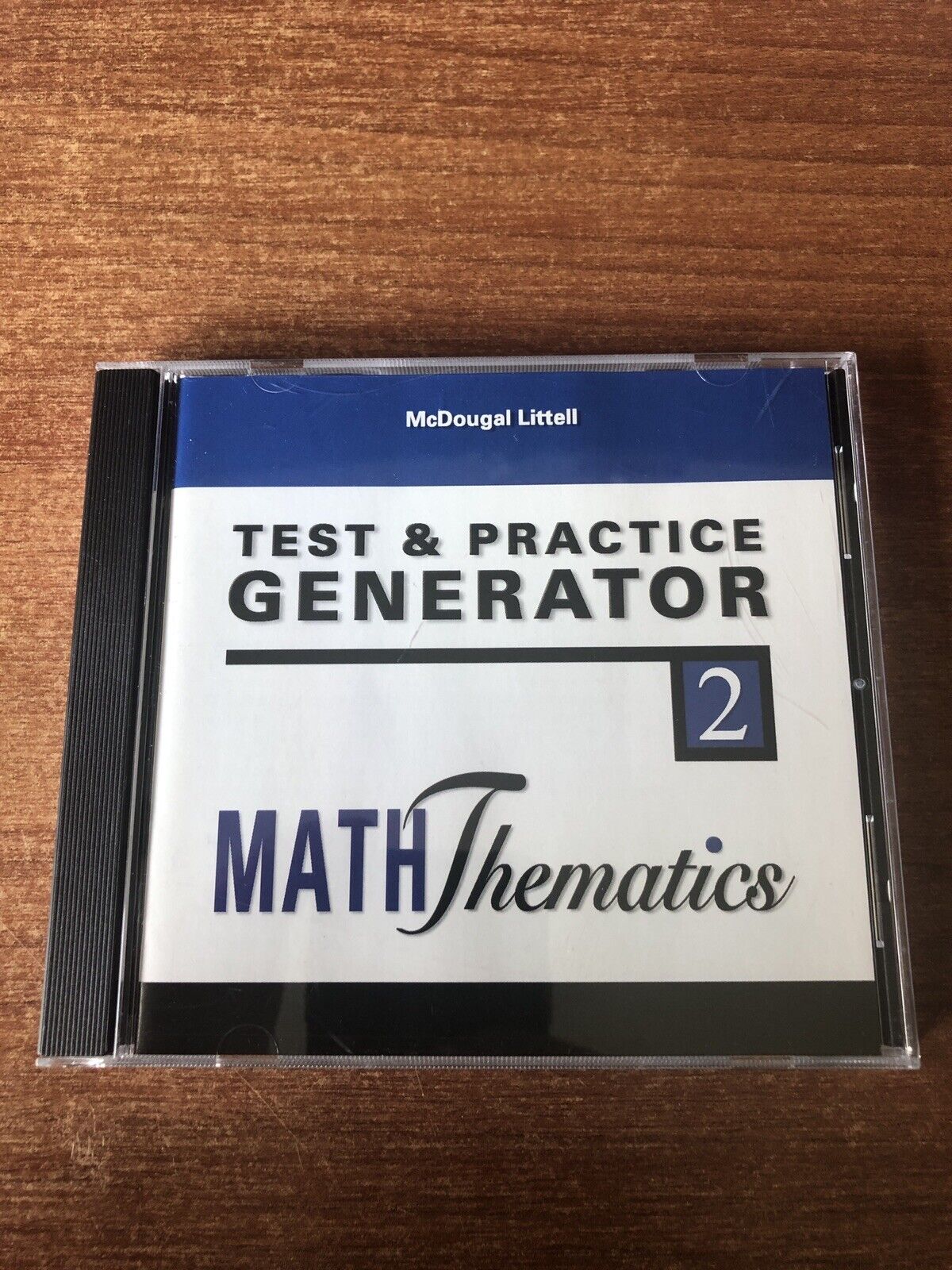 McDougal Littell Test & Practice Generator Math Thematics Book 2 CD-ROM