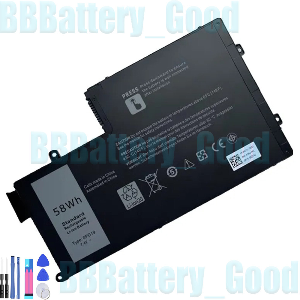 0PD19 OPD19 Battery For Dell Inspiron 14 5442 5443 5445 5447 5457 15 5542 TRHFF
