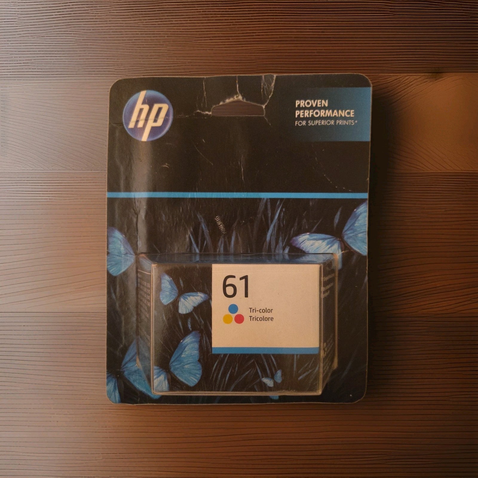 🔥HP🔥[  6 1  ] Tri-color Original Ink Cartridge (New/Sealed) for Superior Print