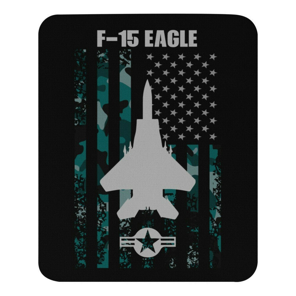 F-15 Eagle Military Fighter Jet Aircraft Mouse pad