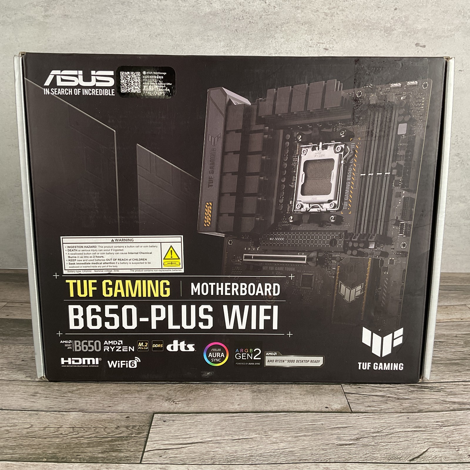 ASUS TUF GAMING B650-PLUS WIFI AMD B650 AM5 Ryzen