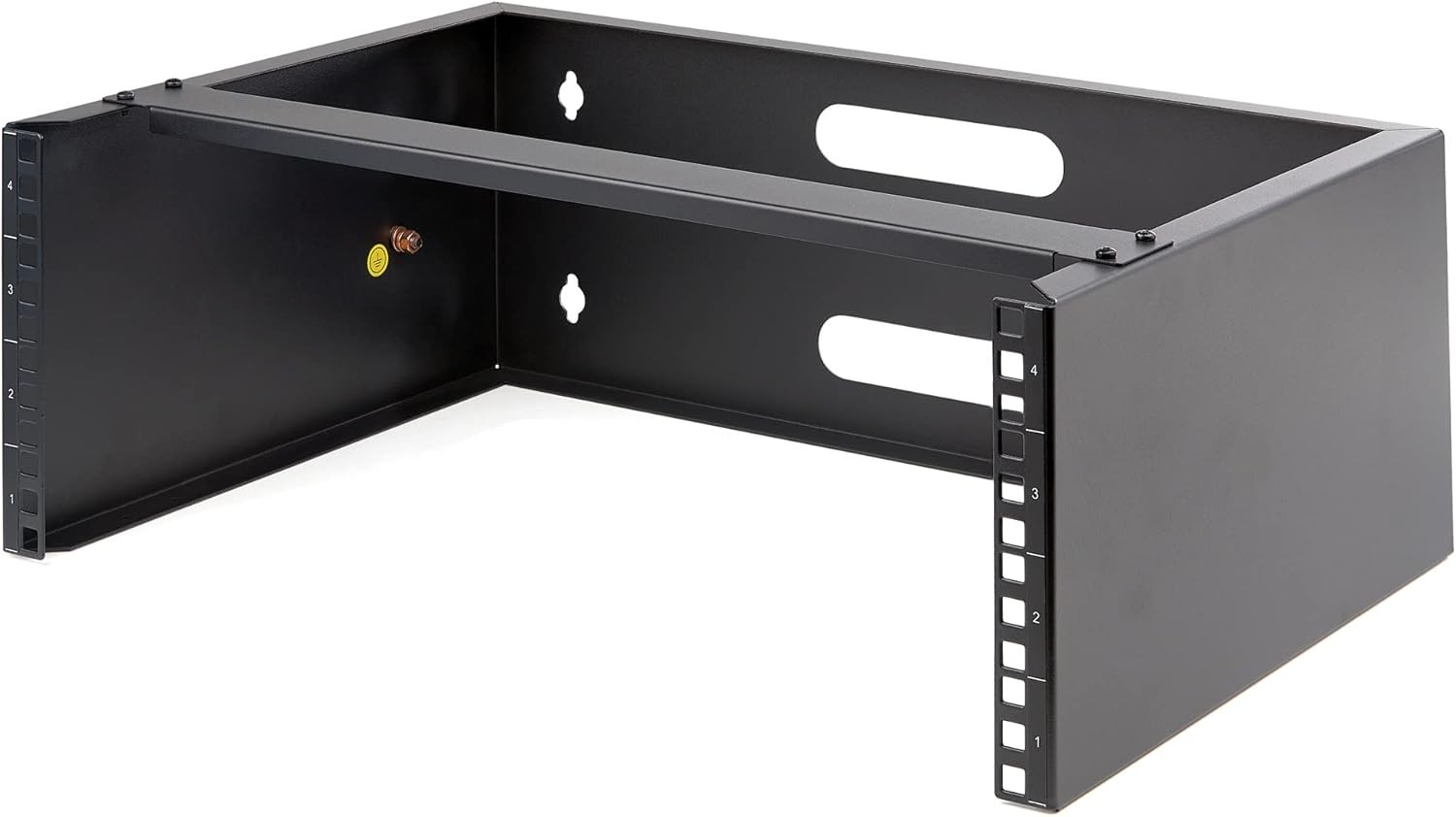 StarTech.com 4U Wall Mount Network Rack - 14 Inch Deep (Low 4U, Black 