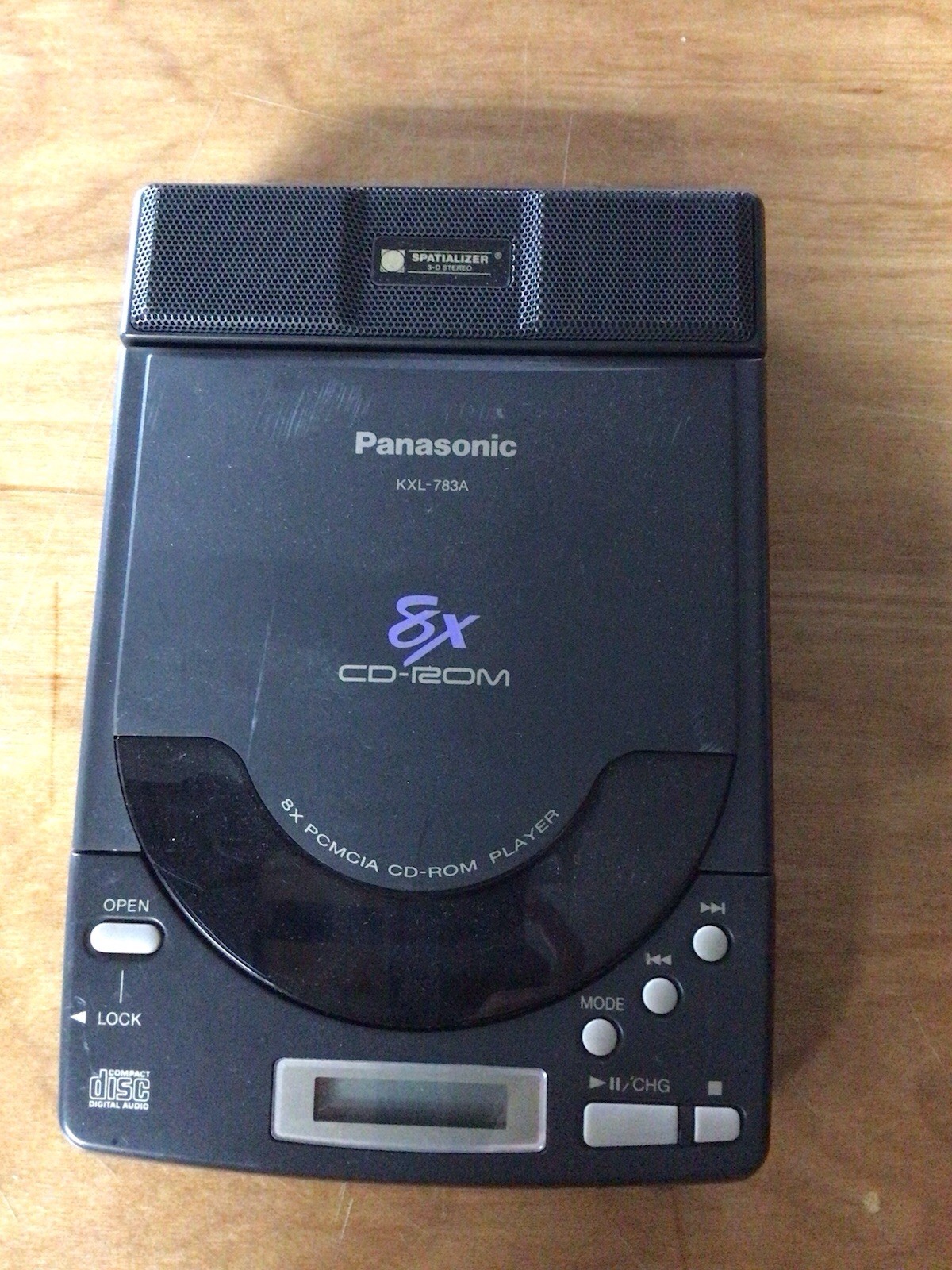 UNTESTED Panasonic KXL-783A PCMCIA CD-ROM Player AS IS