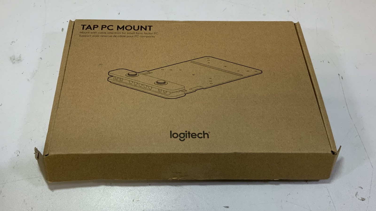 Logitech 939-001825 Tap PC Mount, Black "M3C"