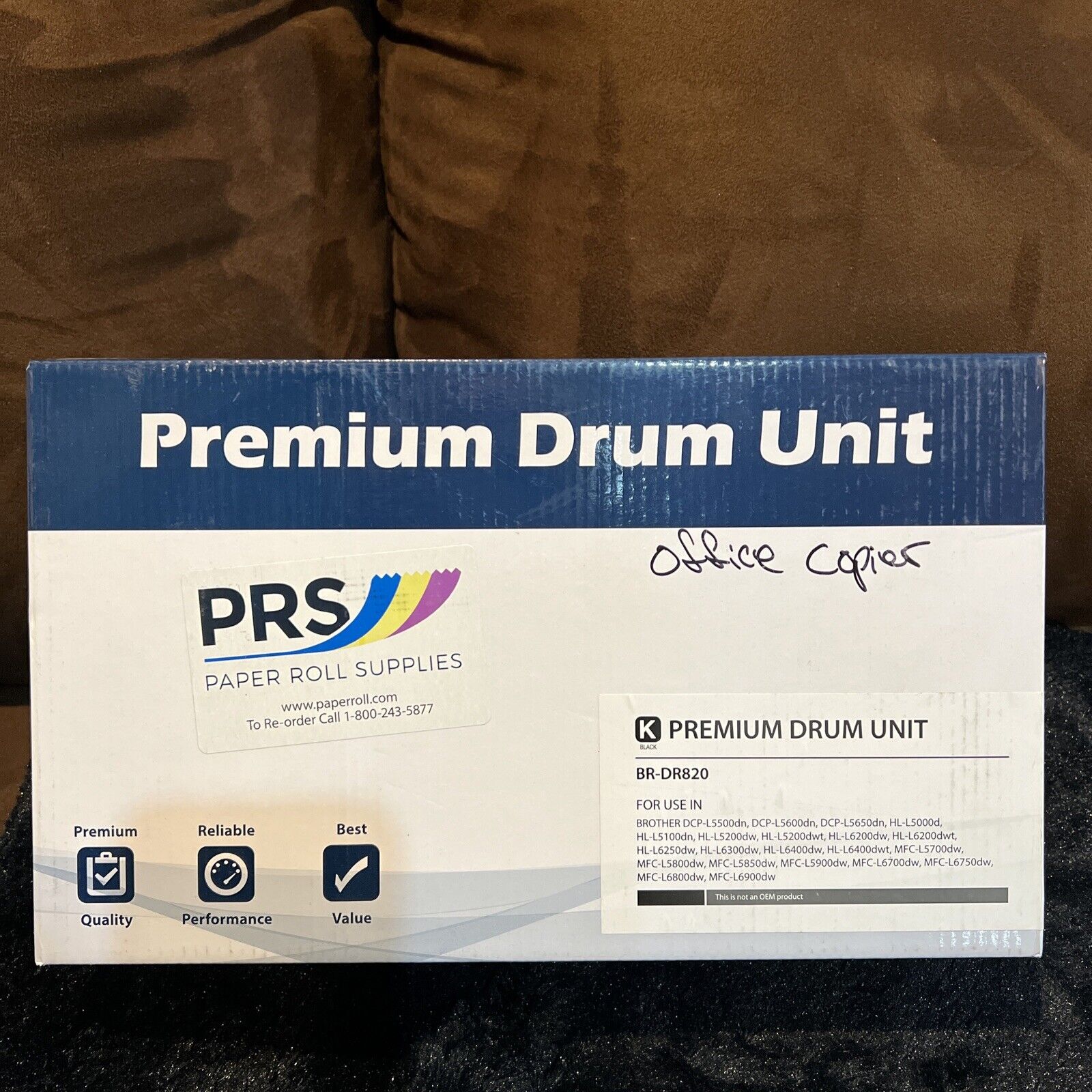 Premium Drum Unit BR-DR820 DR-3400/820/890 Black NEW