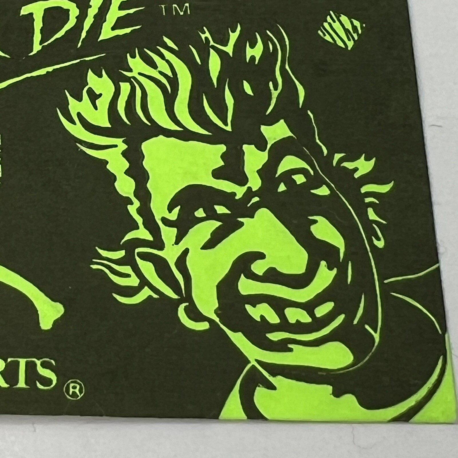 SKATE OR DIE 1988 EA Computer Game Electronic Arts Vintage Sticker Apple Hawkins