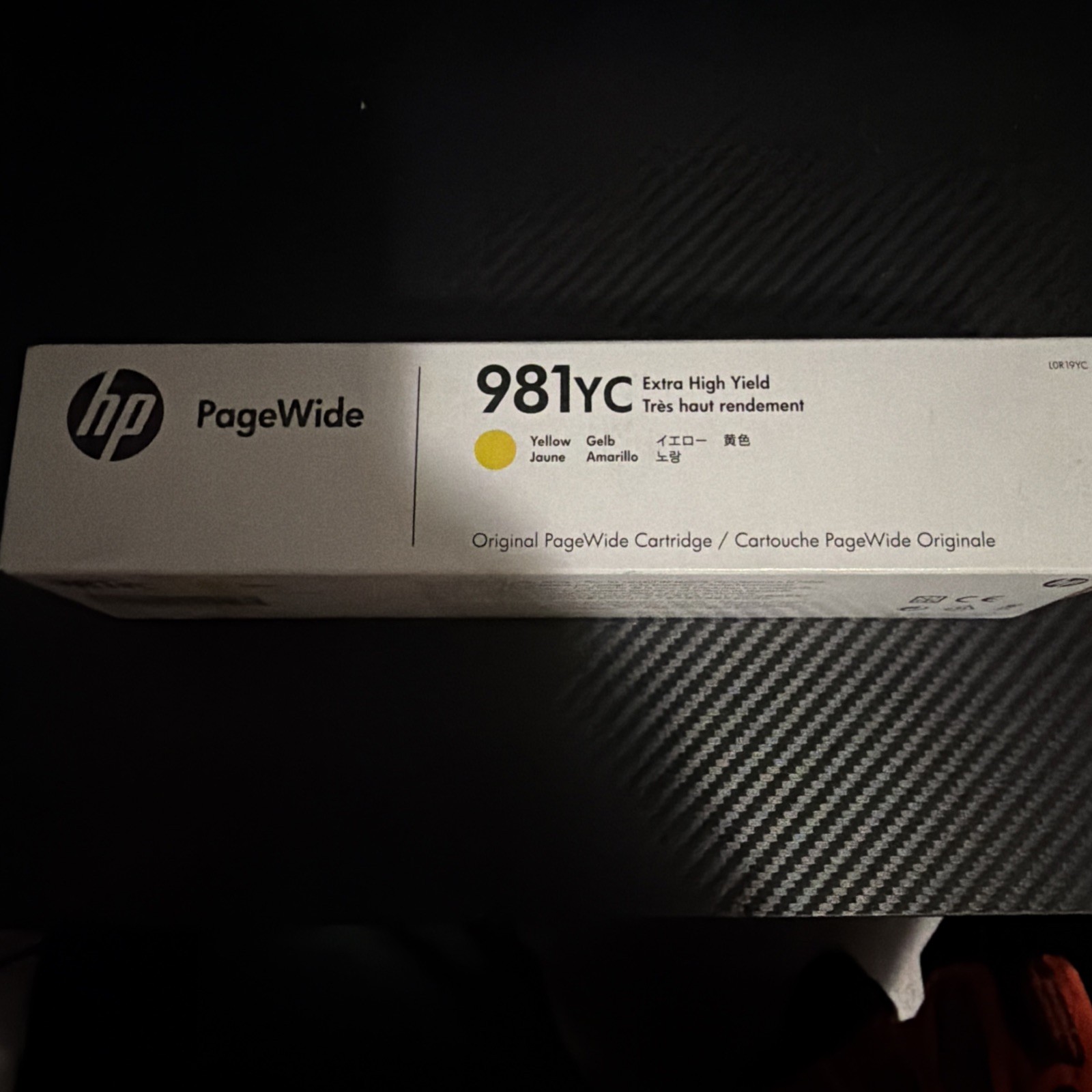 OEM Genuine HP 981YC Ink Cartridge Yellow PageWide Cartridge - New
