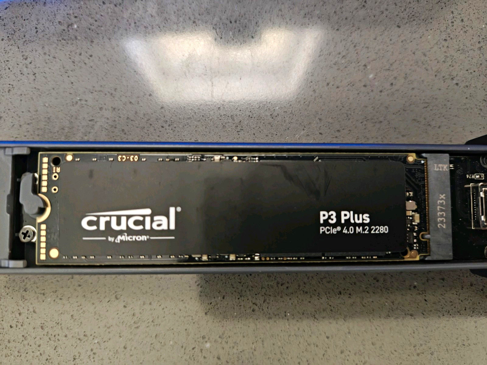 Crucial P3 Plus 4TB M.2 2280 NVMe PCIe 4.0 Internal SSD CT4000P3PSSD8