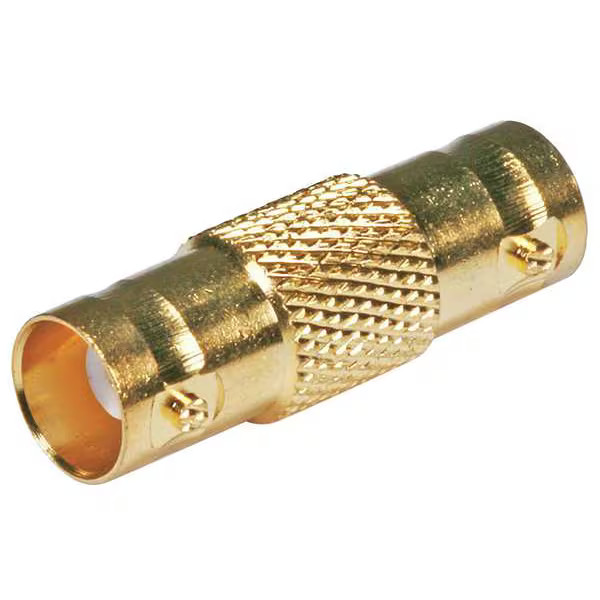 Monoprice Cable Coupler,BNC,Gold plated 4128 Monoprice 4128 844660041283 Gold