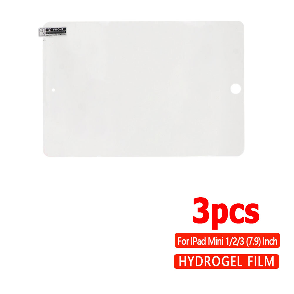 3Pcs HD Clear Tablet Screen Protector Protective Film For iPad Series