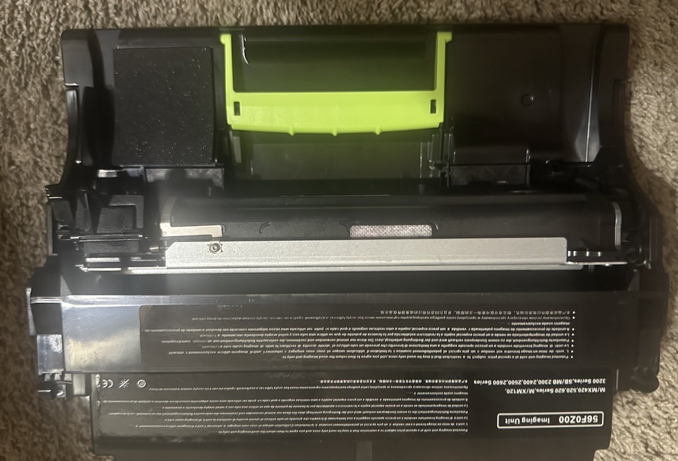 Lexmark 56F0Z00 Genuine OEM Black Imaging Unit MS321 MX421 MX521 Drum 60K