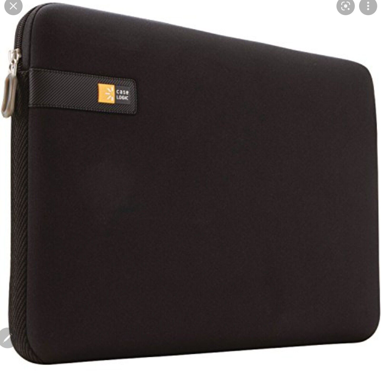 Case Logic soft shell laptop case for 13” MacBookPro 13.3” Chromebook BLACK