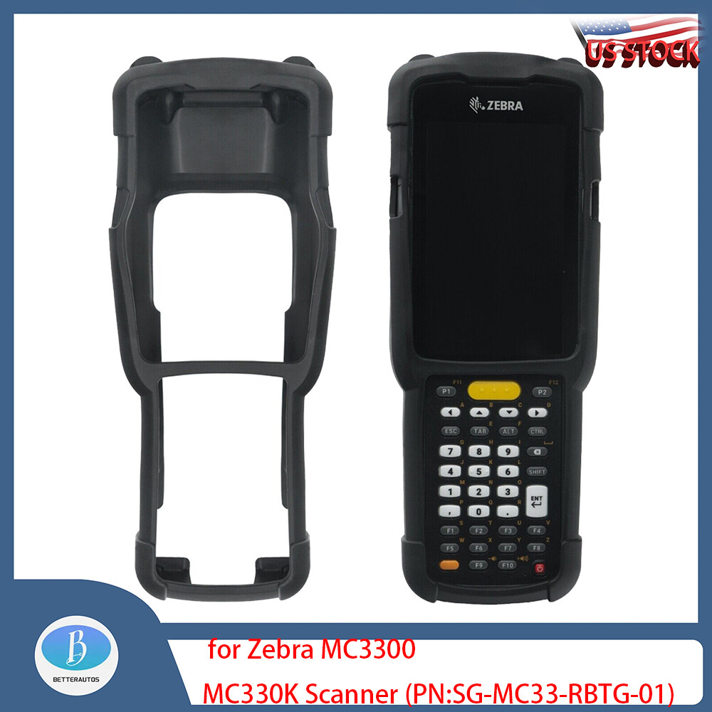 Protective Rubber Cover for Zebra MC3300 MC330K Scanner (PN:SG-MC33-RBTG-01)