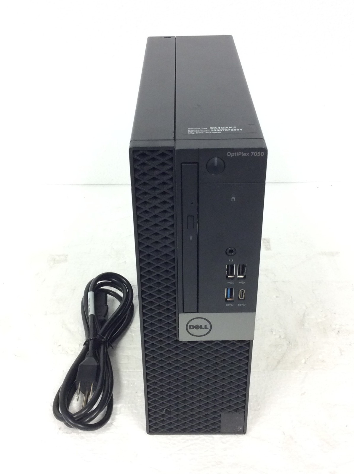 Dell Optiplex 7050 SFF Computer Intel i3-6100 3.70Ghz w/ DVD-RW, No HDD, Ram