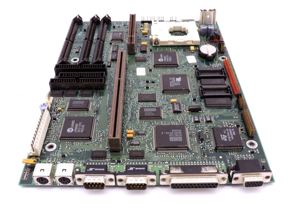 Siemens Nixdorf System Board D882 Retro UMC Chip Motherboard Socket 3 Mainboard