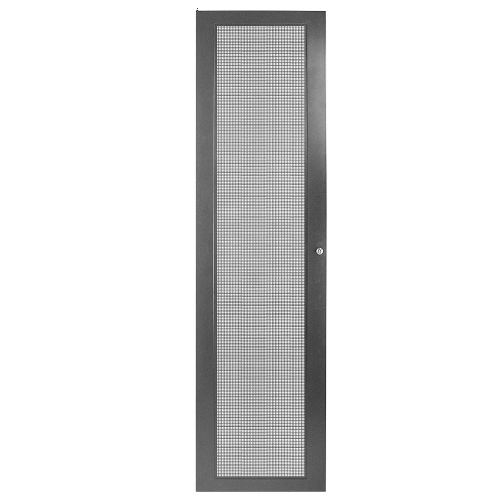 Royal Racks™ 42u Door for ROY2216 with Removable Mesh Insert (Black)