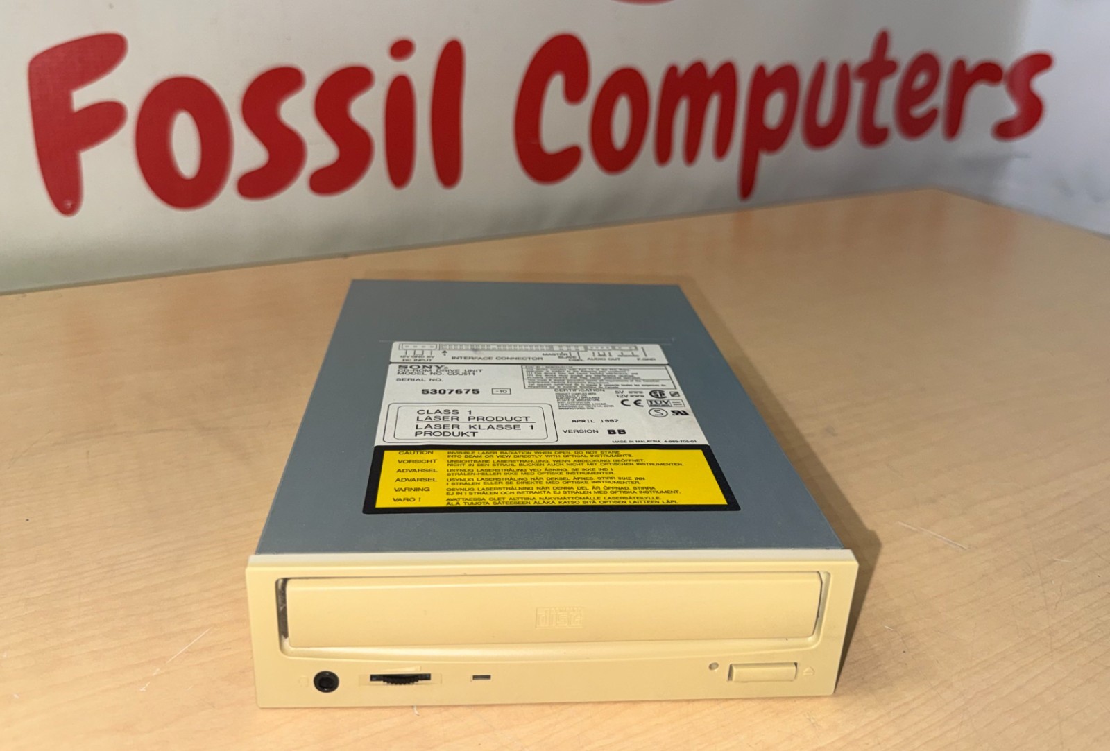 Sony CD-ROM Internal Beige (Read Only) Drive CDU511
