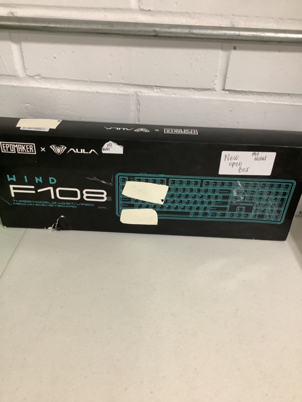 EPOMAKER X Aula F108 Wireless Gaming Keyboard  Full Size Mechanical Keyboard