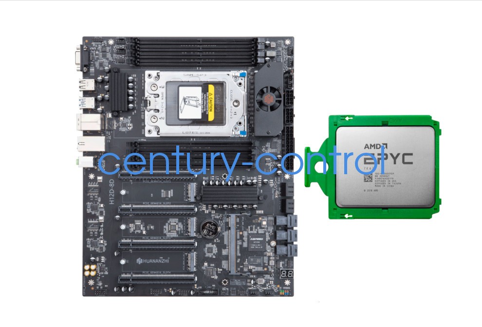 H12D-8D SP3 BMC IPMI2.0 DDR4 main board with AMD EPYC 7302 16Cores CPU 7002/3