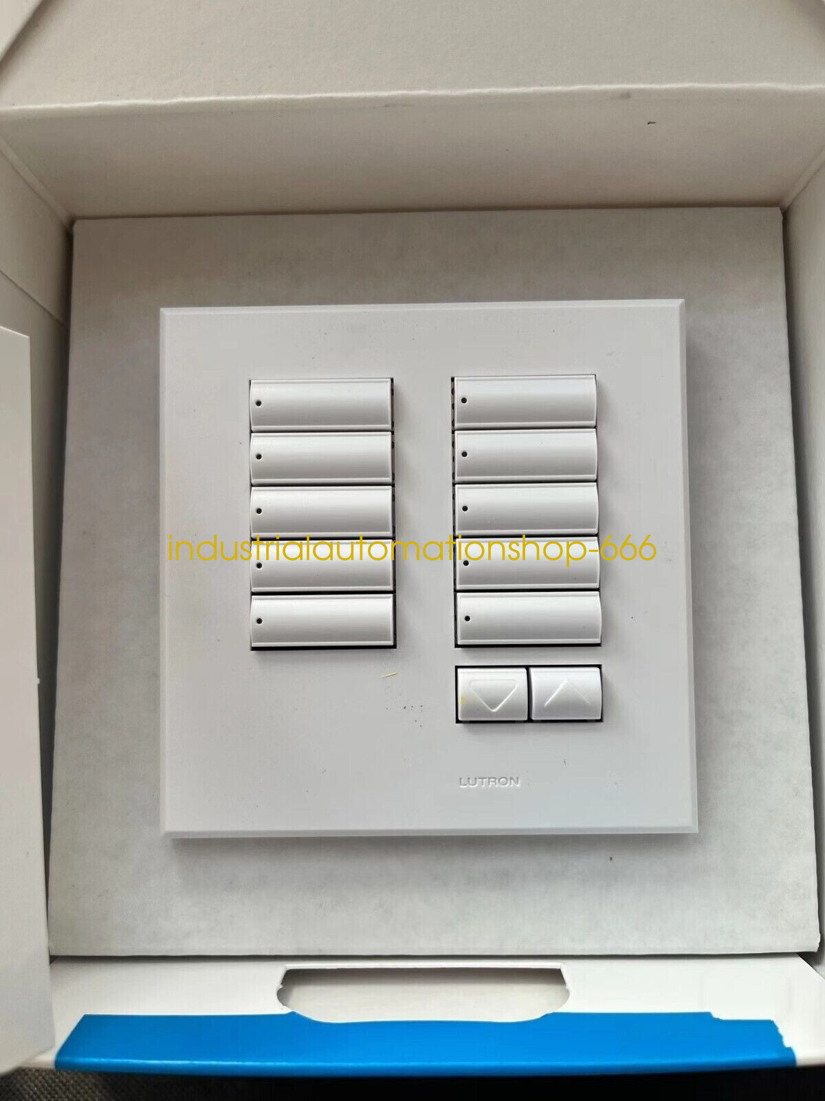 1PCS NEW LUTRON QSWE-10BRLN-AW Control Panel Via DHL or FedEX