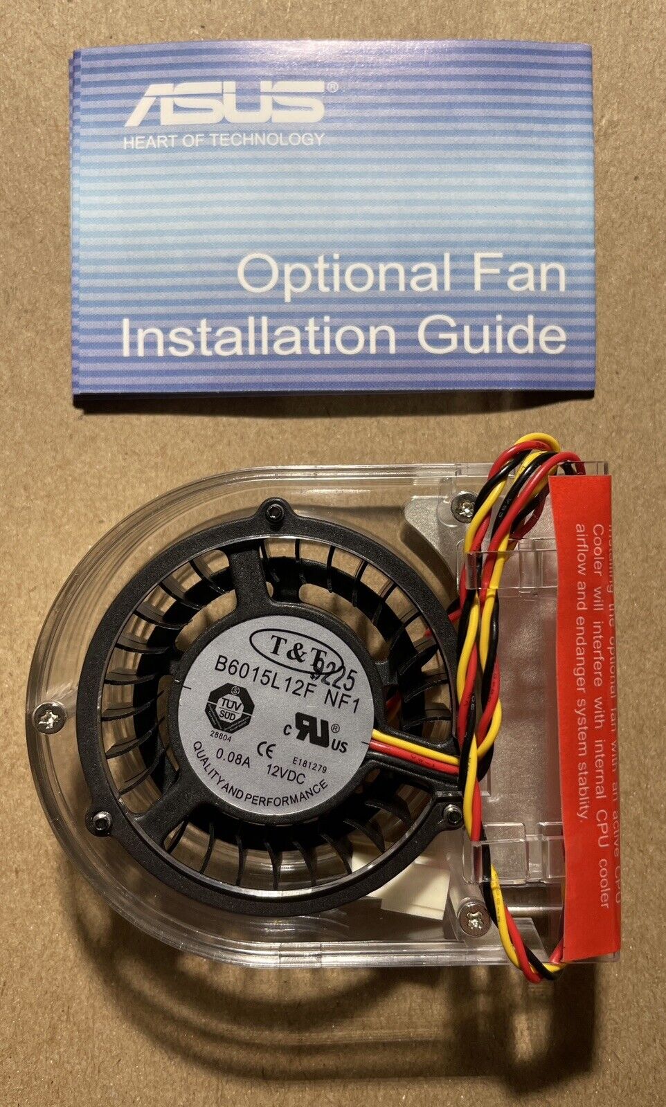 *NEW* ASUS T & T B6015L12F NF1 Cooling Fan