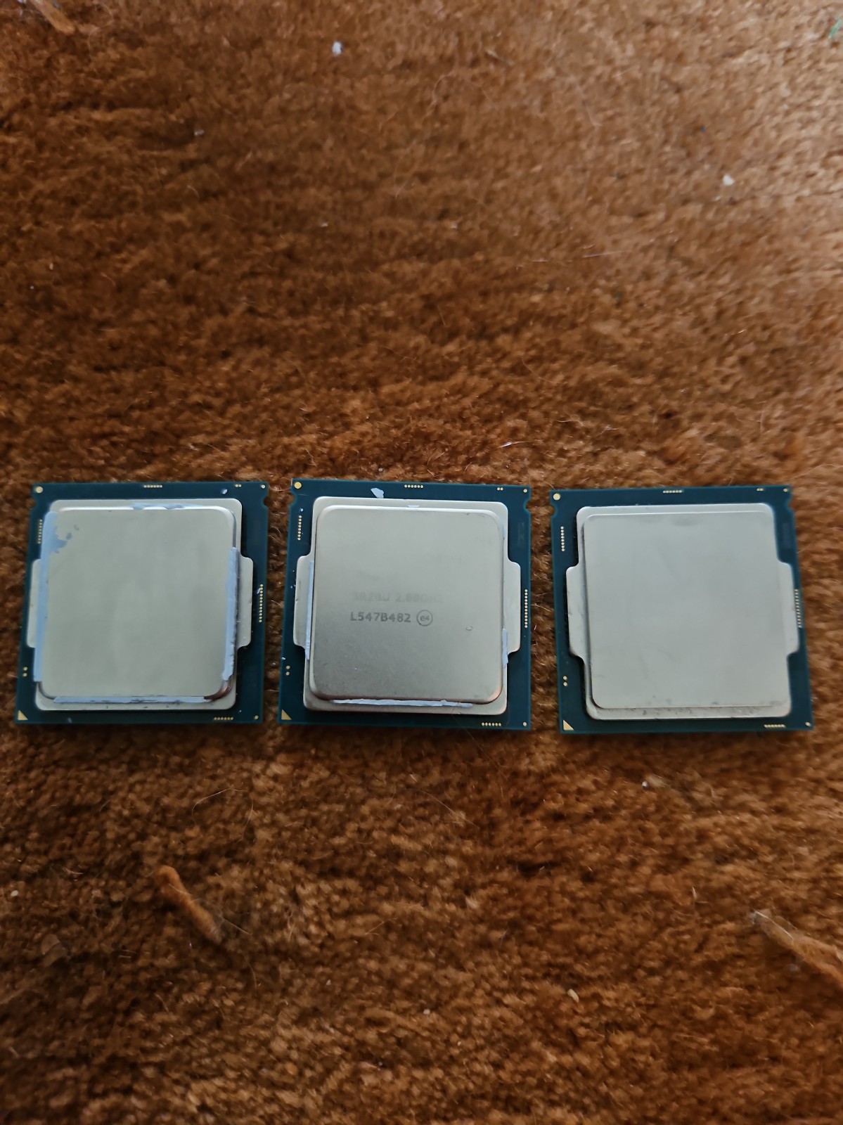 Lot Of 3 Intel Core i7-6700T - 2.8 GHz Quad-Core (SR2L3) Processor
