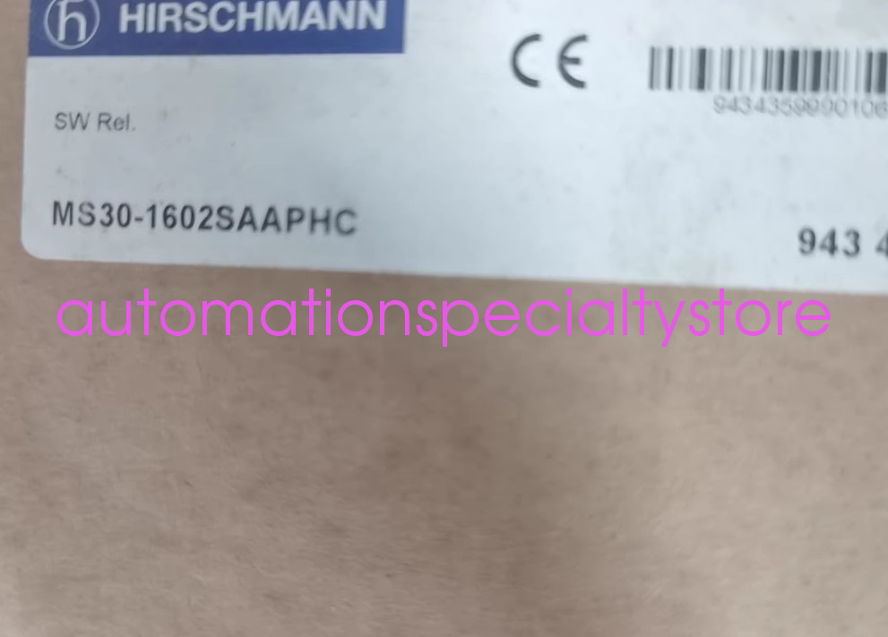 1PCS NEW HIRSCHMANN  MS30-1602SAAPHC shipping  Via DHL or Fedex