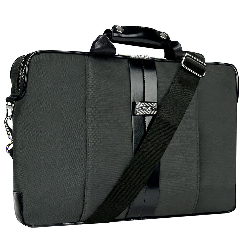Heavy Duty Laptop Work Shoulder Bag Briefcase For 15.6