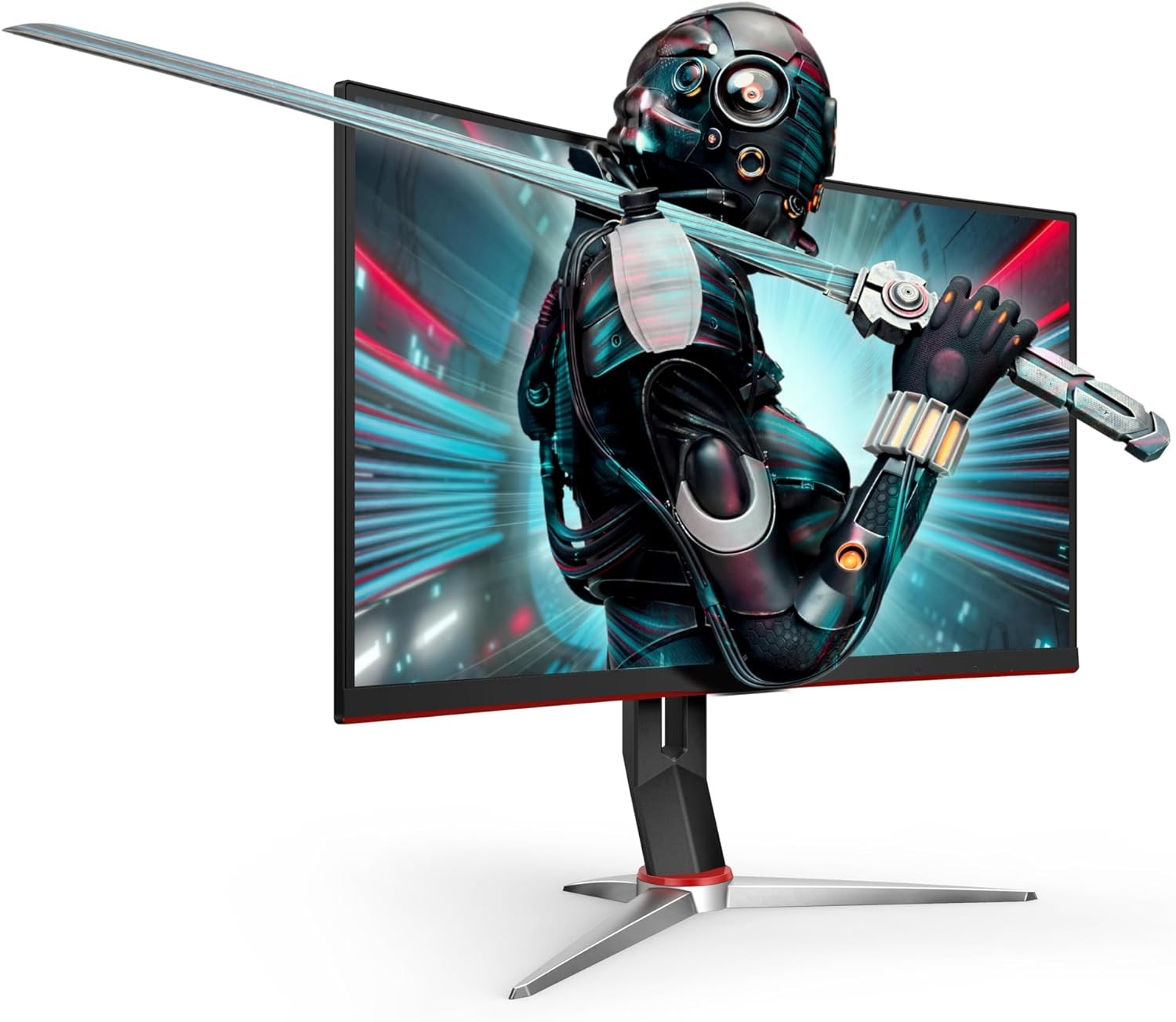 Brand New AOC CQ27G2 27" Super Curved Frameless Gaming Monitor QHD 2K 144Hz