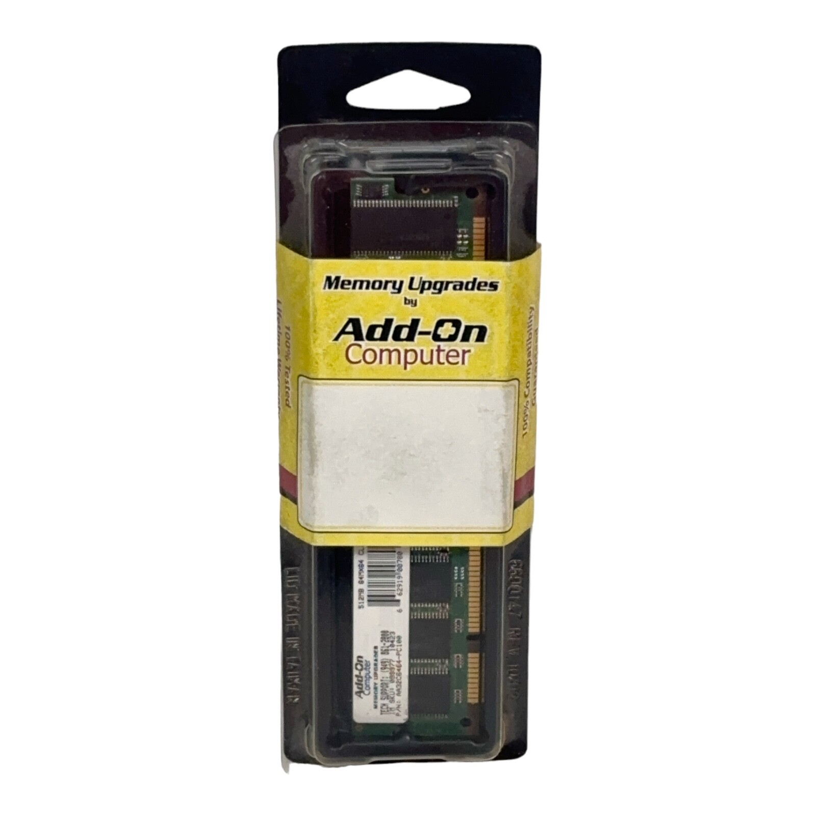 Add-On Computer Memory Upgrades AA32C6464-PC100 512MB 64MX64 CL2 Non-ECC  New