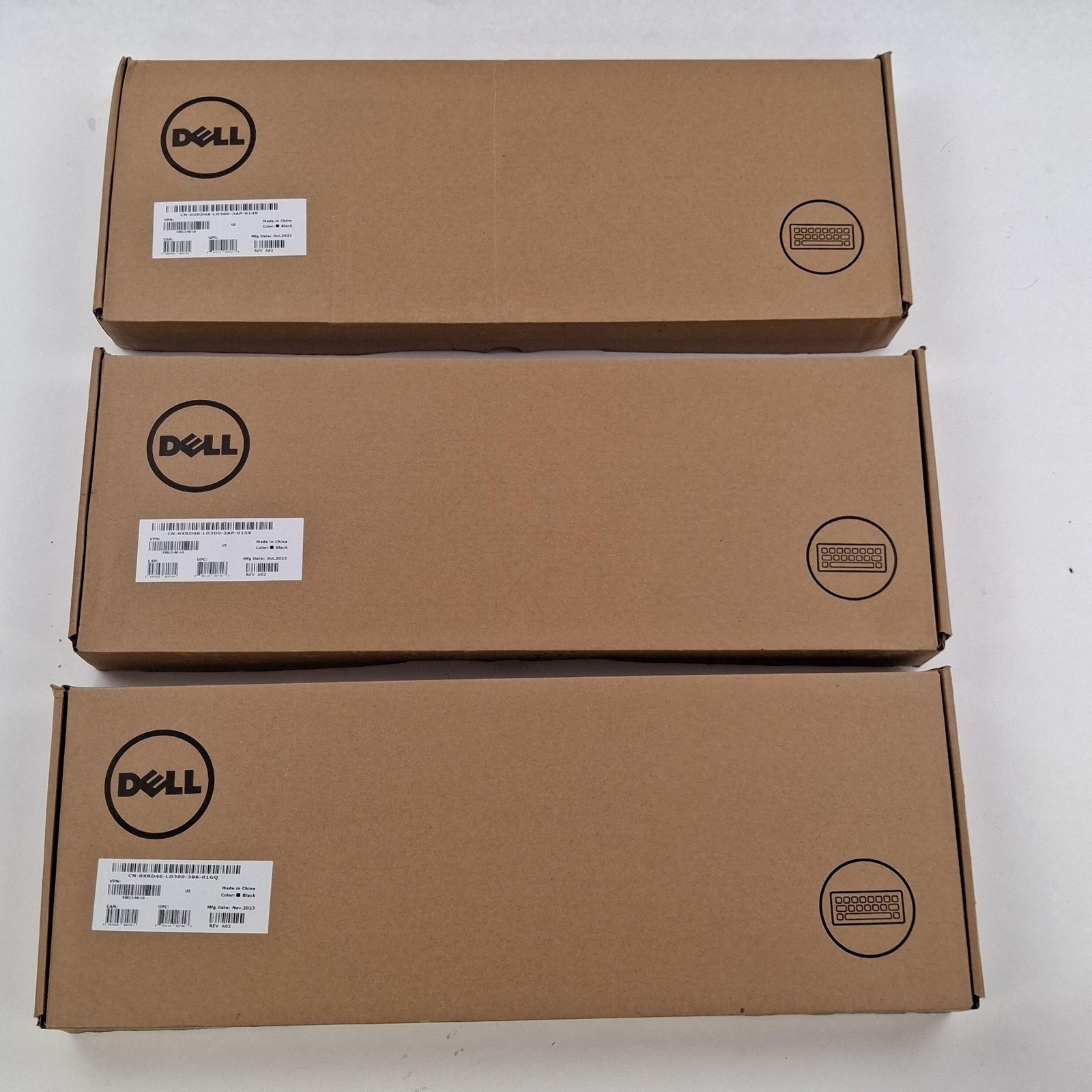 Dell KB813-BK-US USB Wired Smartcard Keyboard Black QWERTY PC Desktop New