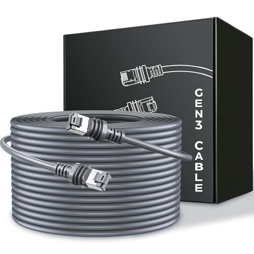 200FT Starlink Gen3 Cable,For Starlink Rectangular Satellite V3