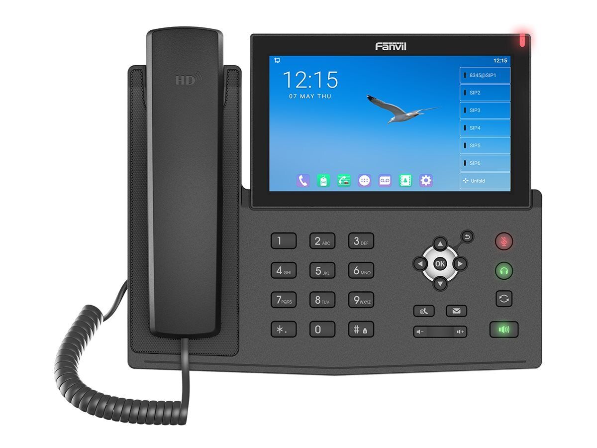 Fanvil X7A VoIP phone with Bluetooth interface with caller X7A